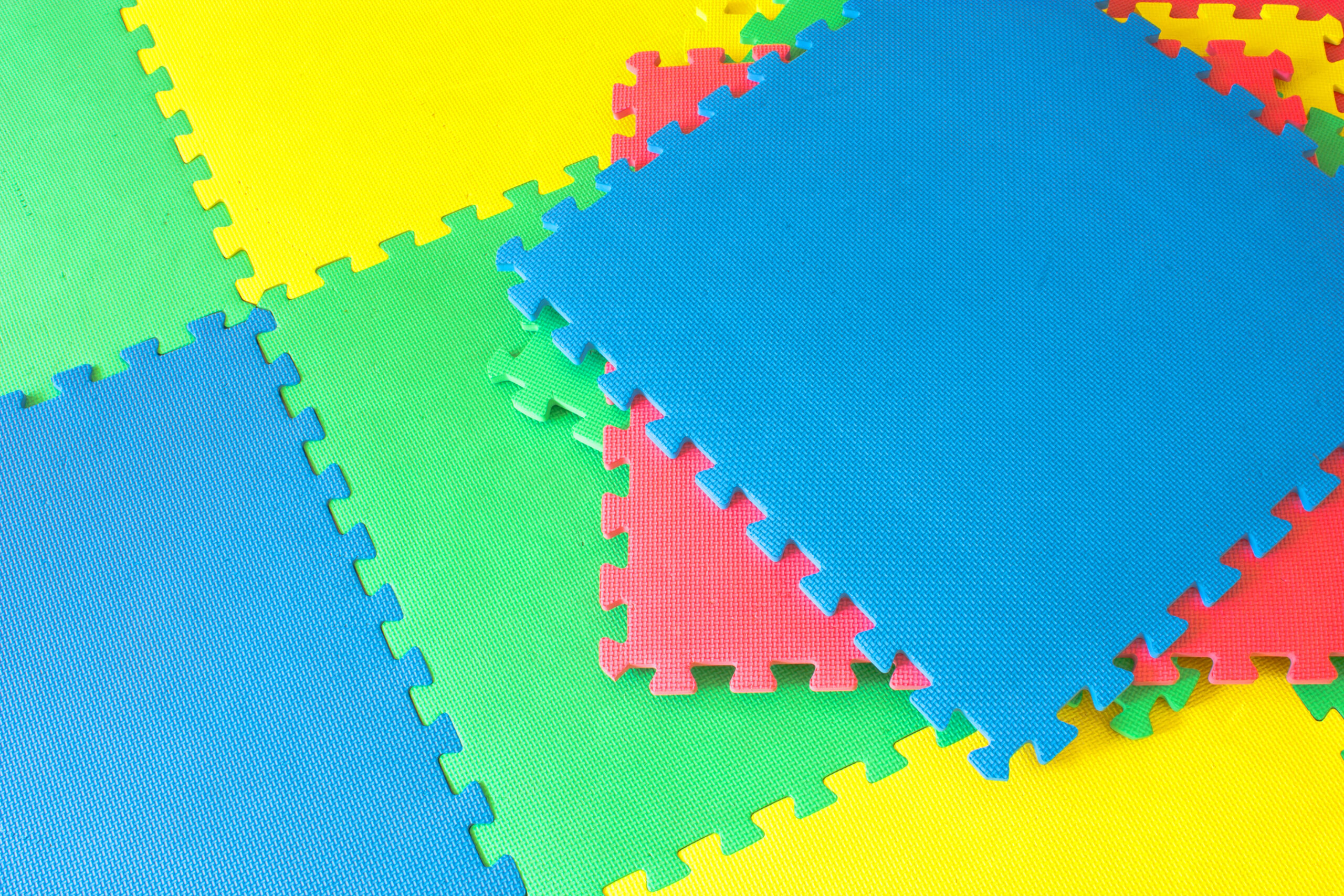 rubber foam for baby play and background