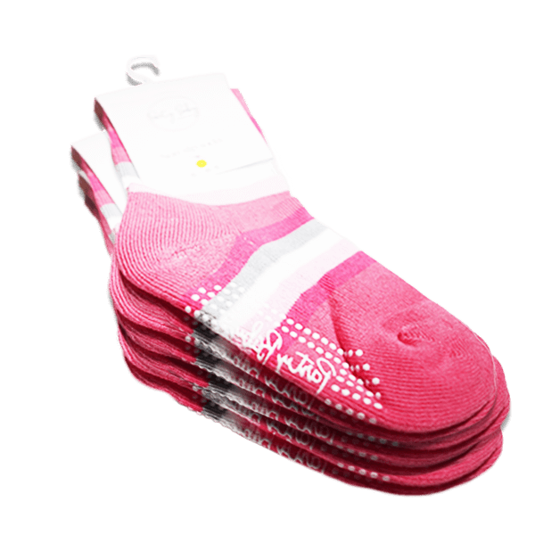Blossom Stripes Gripper Socks