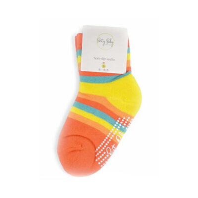 Sunset Stripes Gripper Socks